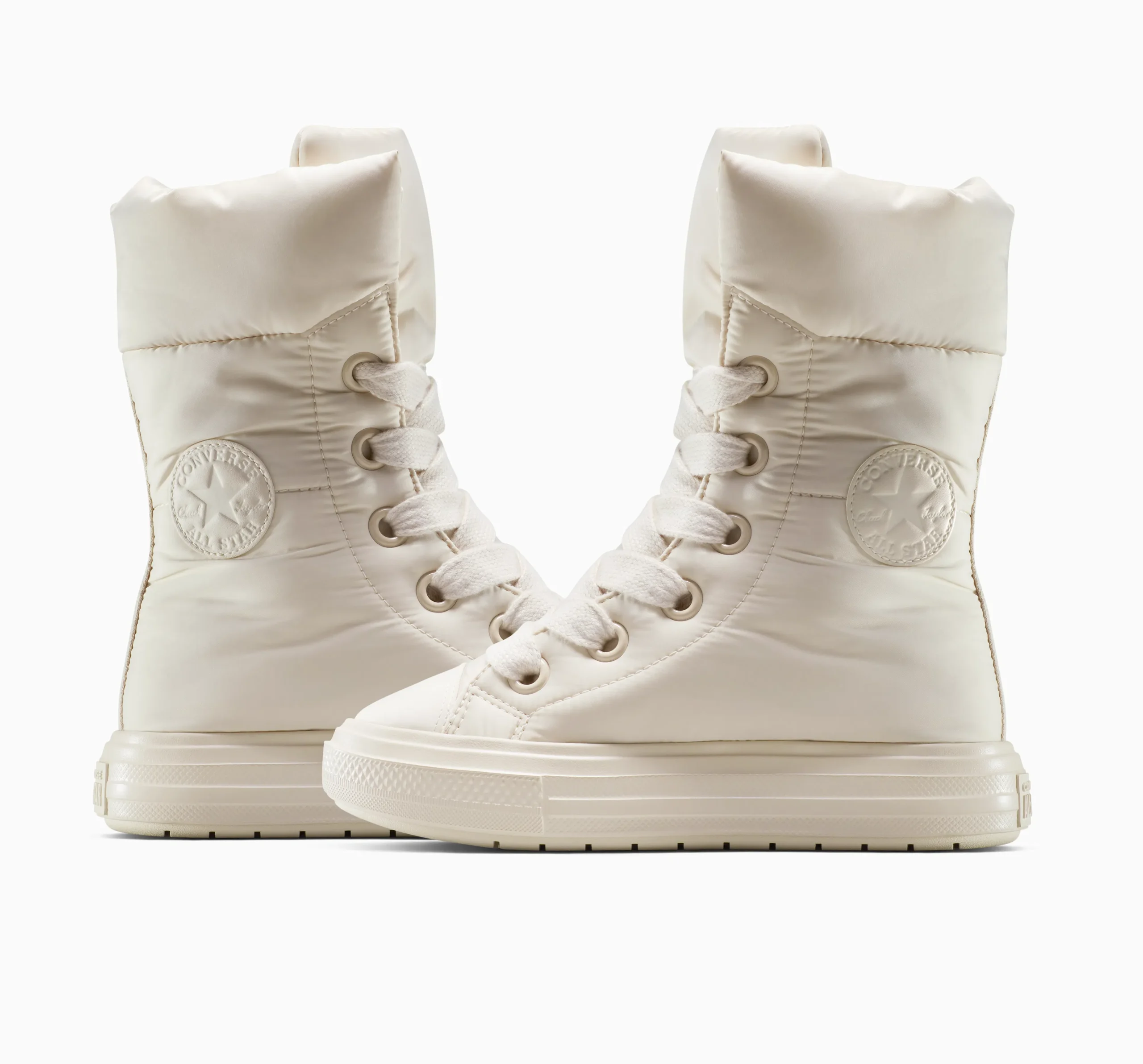 מגפון קונברס גבוה לנשים חול CONVERSE / CTAS ELEMENTS BOOT HI – תמונה 3
