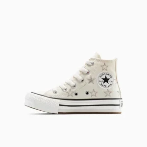 סניקרס קונברס גבוהות ילדים בז' CONVERSE /  CTAS EVA LIFT HI