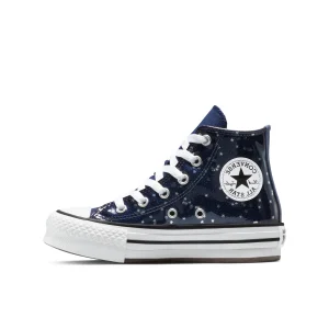 סניקרס קונברס גבוהות ילדים וכחול CONVERSE /  CTAS EVA LIFT HI