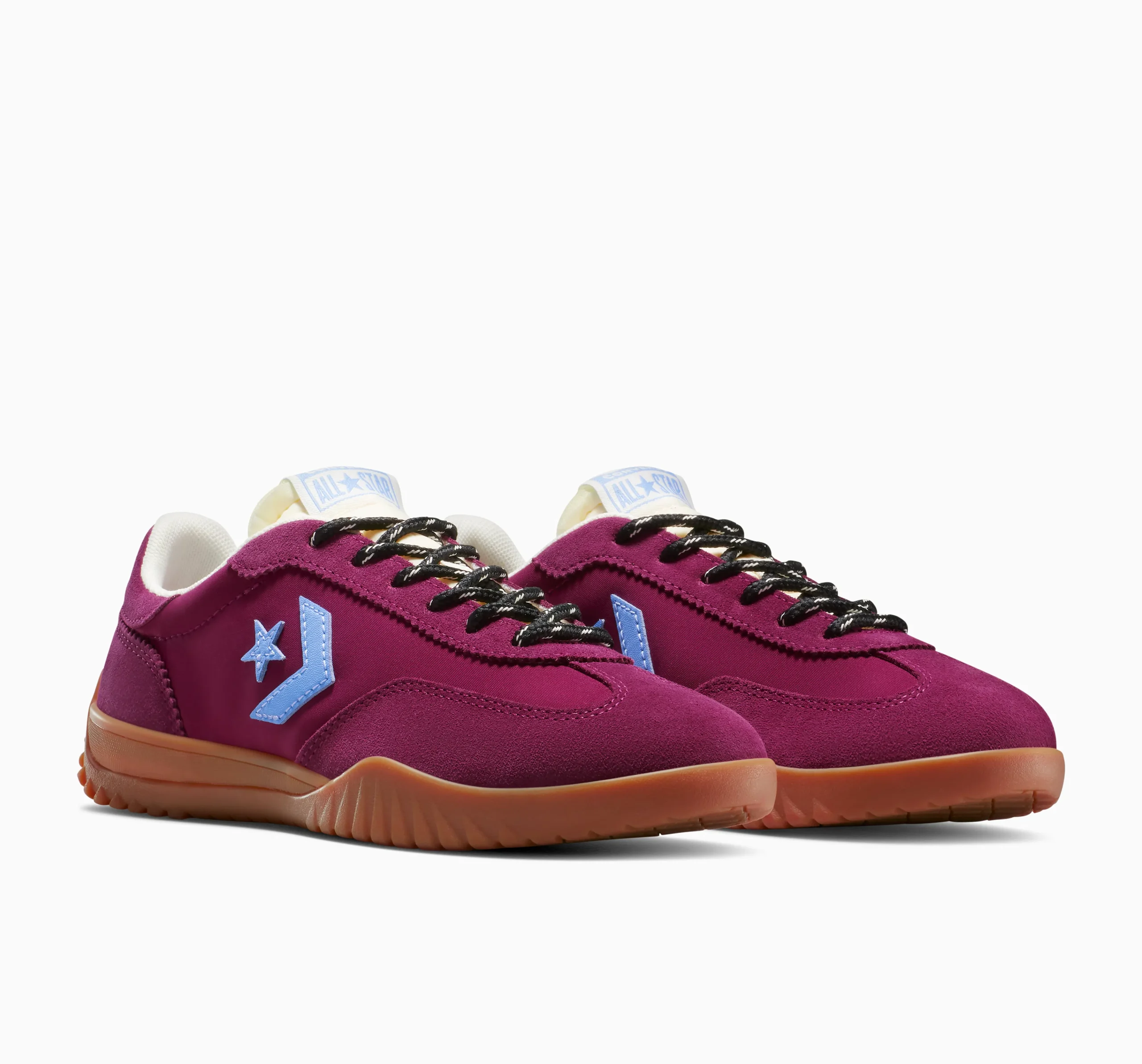 סניקרס קונברס נמוכות לנשים סגול CONVERSE / RUN STAR TRAINER OX – תמונה 2