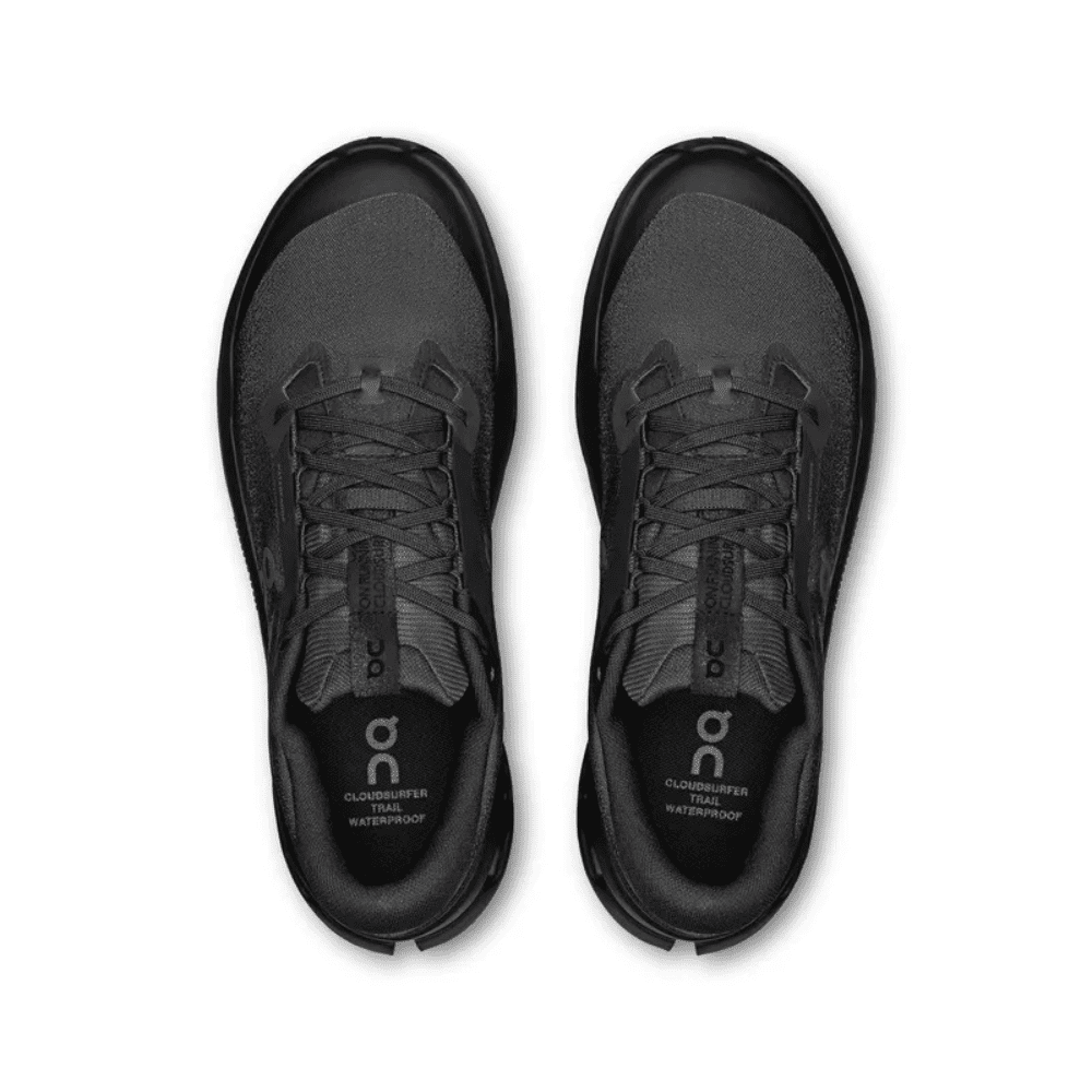 Cloudsurfer Trail 2 WP M Black | Black נעלי ריצה און קלאוד לגבר – תמונה 3