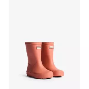 מגפי גשם לילדים ורוד Hunter / Kids First Classic Rain Boots