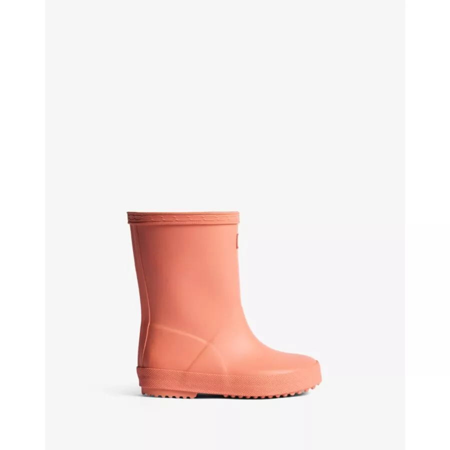 מגפי גשם לילדים ורוד Hunter / Kids First Classic Rain Boots – תמונה 3