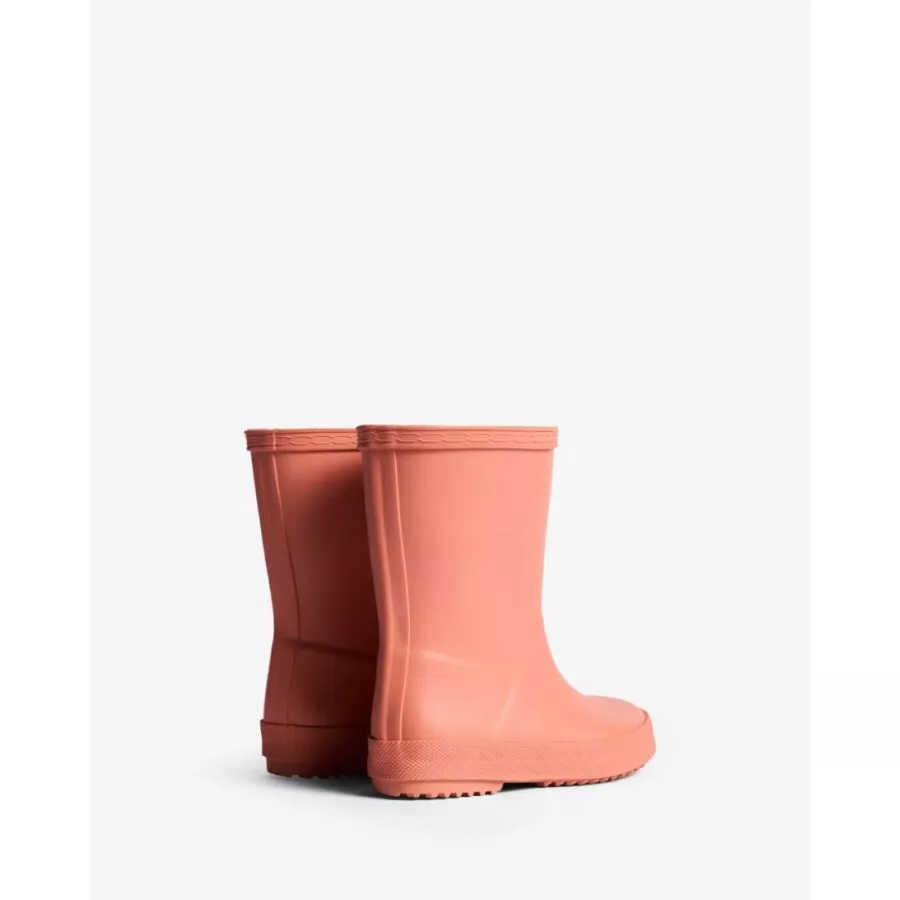 מגפי גשם לילדים ורוד Hunter / Kids First Classic Rain Boots – תמונה 2