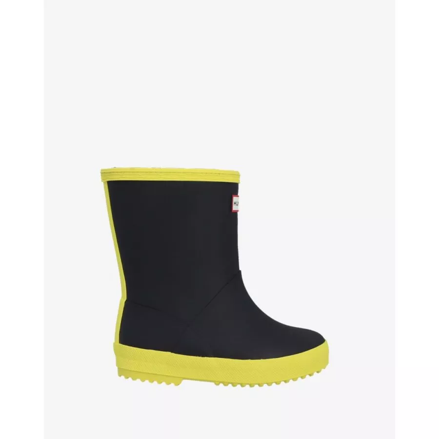 מגפי גשם לילדים שחור צהוב Hunter / Kids First Classic Rain Boots – תמונה 2