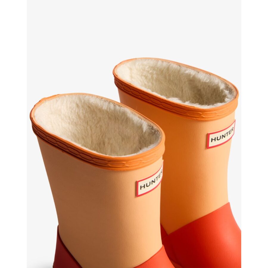 מגפי גשם לילדים ורוד משולב Hunter / Kids First Classic Rain Boots – תמונה 5