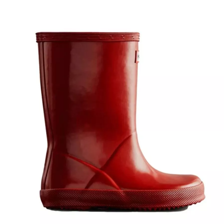 מגפי גשם לילדים אדום Hunter / Kids First Classic Rain Boots – תמונה 3