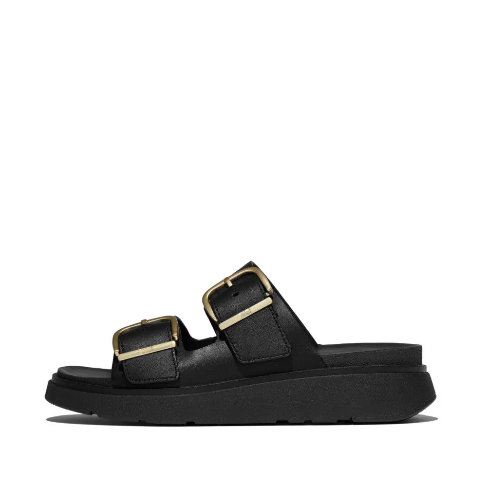 FitFlop GEN-FF Slides B1J-001 כפכפי נשים ג'ן בצבע שחור – תמונה 4