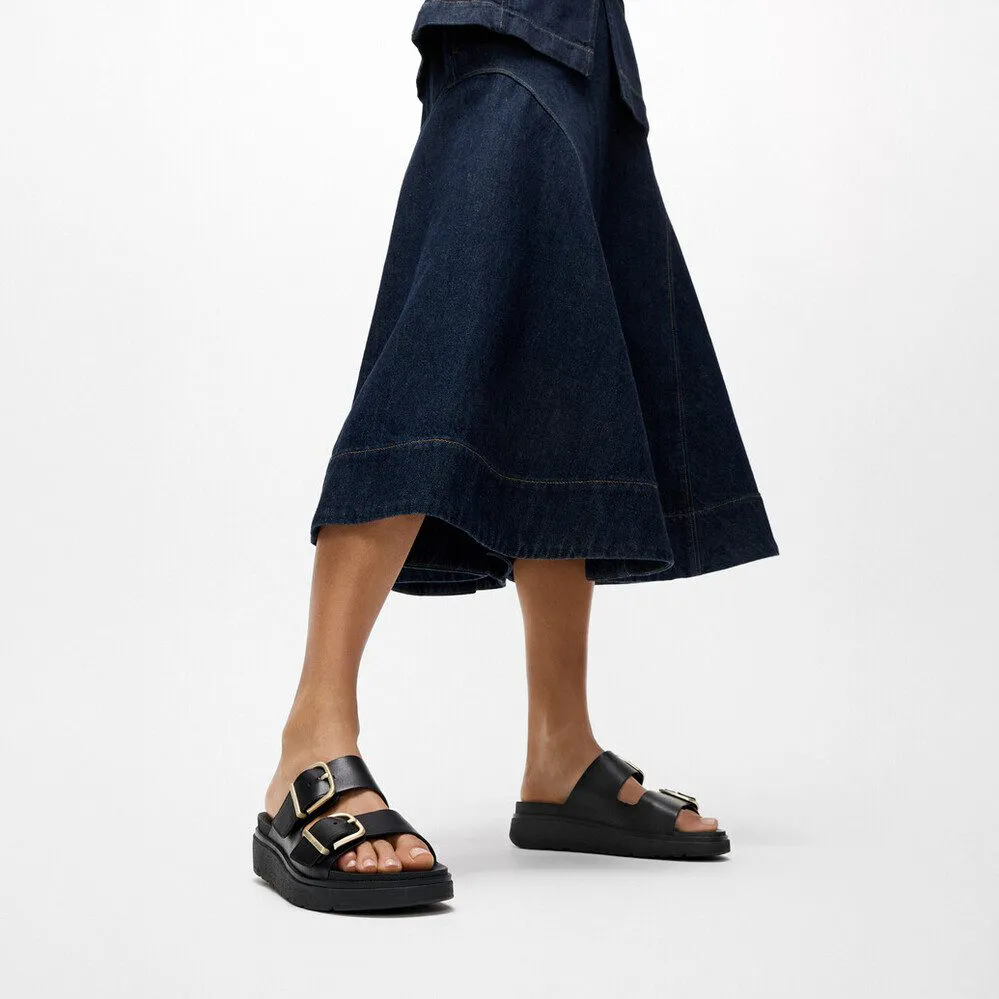 FitFlop GEN-FF Slides B1J-001 כפכפי נשים ג'ן בצבע שחור – תמונה 6
