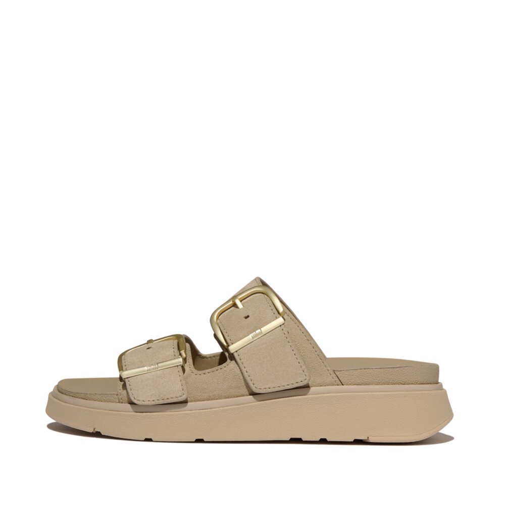 FitFlop GEN-FF Slides A2U-923 כפכפי נשים ג'ן בצבע בז – תמונה 5