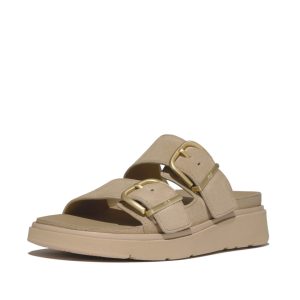 FitFlop GEN-FF Slides A2U-923 כפכפי נשים ג'ן בצבע בז