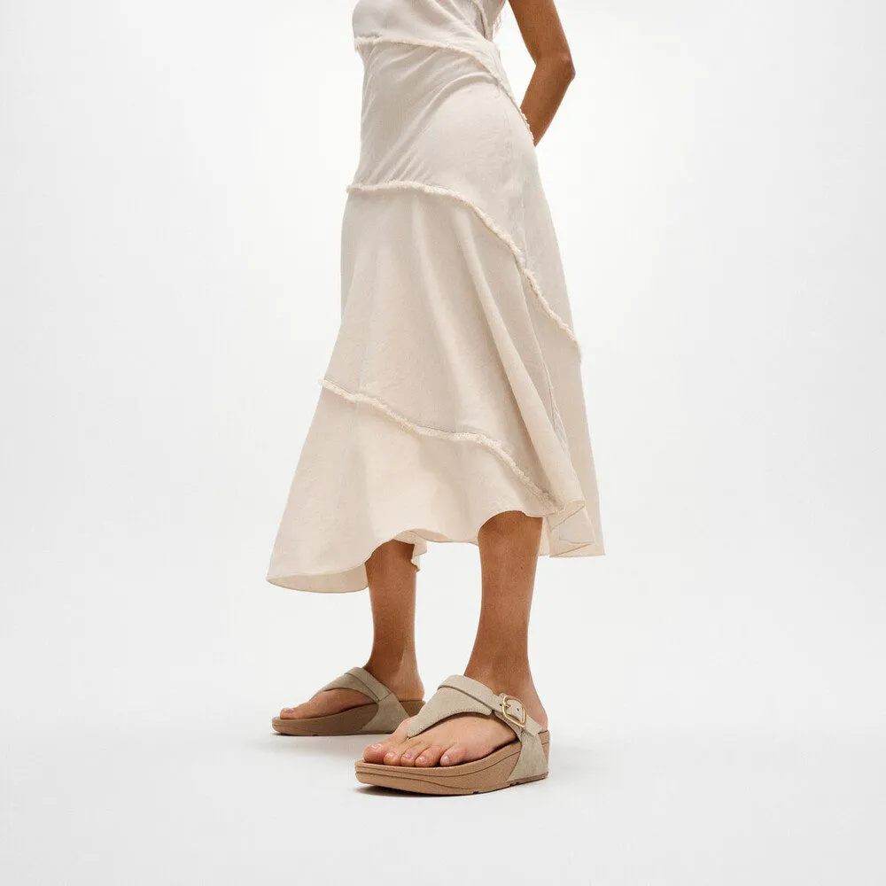 FitFlop Lulu Sandals A4J-923 סנדלי נשים לולו בצבע קפוצ'ינו – תמונה 7