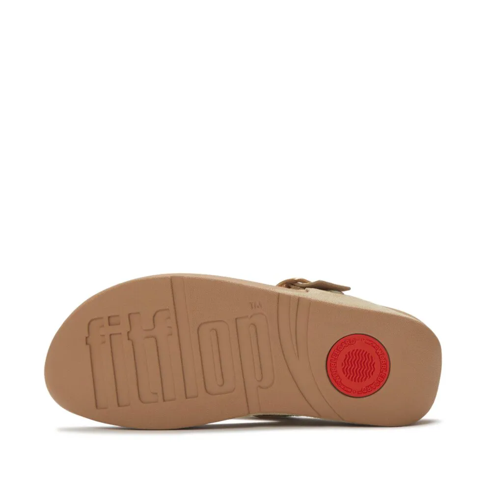 FitFlop Lulu Sandals A4J-923 סנדלי נשים לולו בצבע קפוצ'ינו – תמונה 6