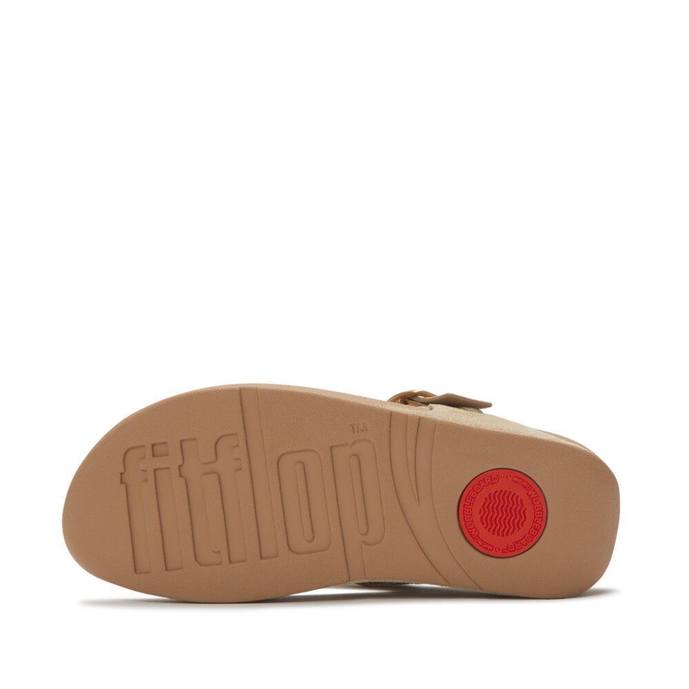 FitFlop Lulu Sandals A4J-923 סנדלי נשים לולו בצבע קפוצ'ינו – תמונה 6