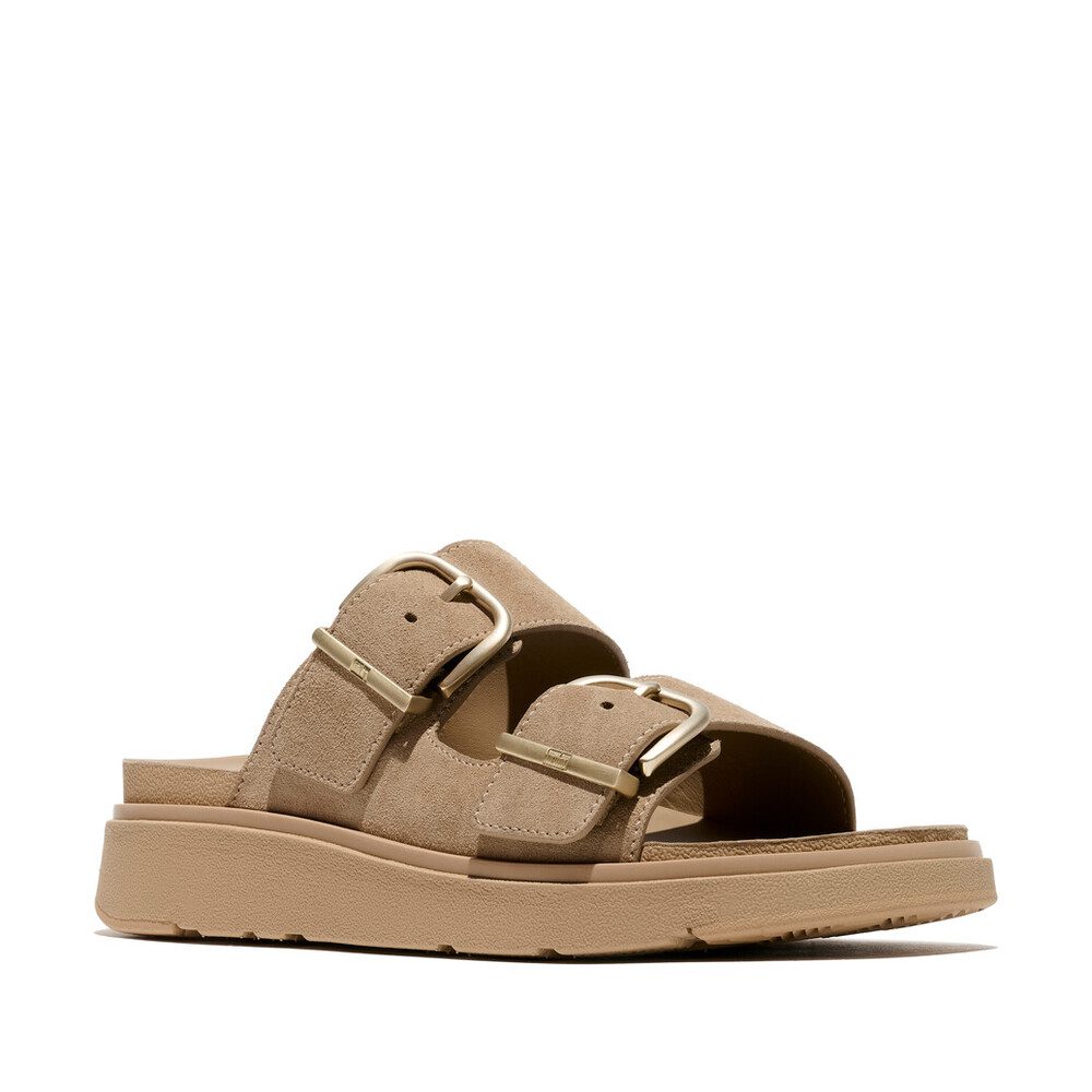 FitFlop GEN-FF Slides A2U-923 כפכפי נשים ג'ן בצבע בז – תמונה 4