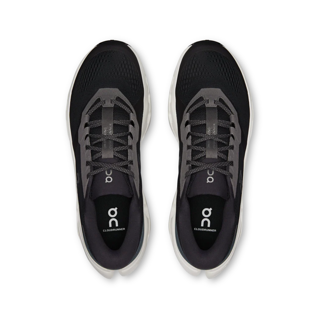 Cloudrunner 3 M Black | Ivory נעלי ריצה און קלאוד ראנר לגברים – תמונה 3