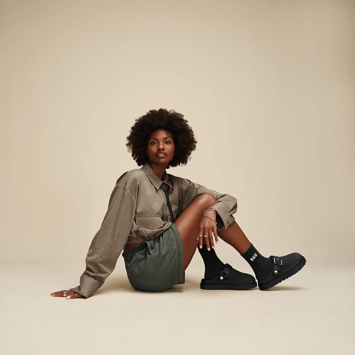 כפכפי גולדן סטאר לנשים UGG / Goldenstar Villa Clog – תמונה 7