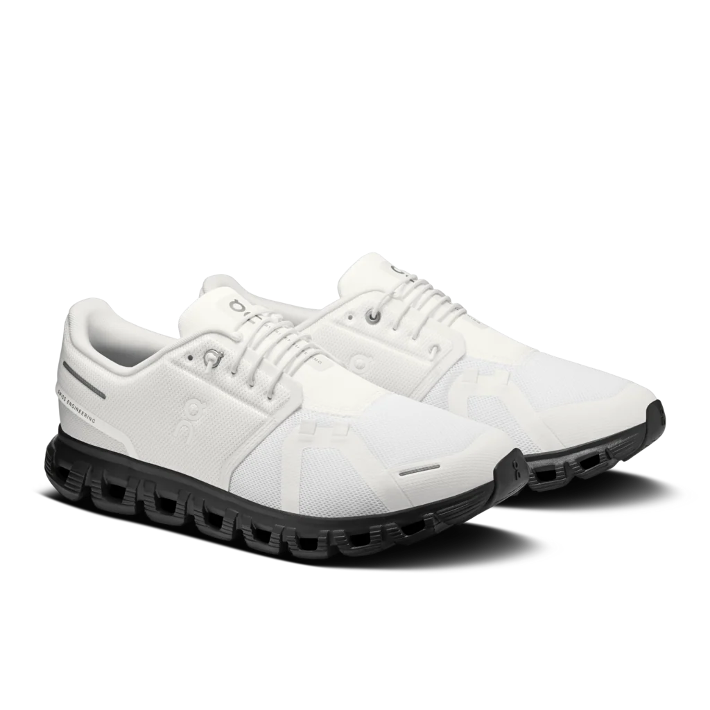 ON Cloud 6 White | Black נעלי ריצה און קלאוד לגבר – תמונה 2