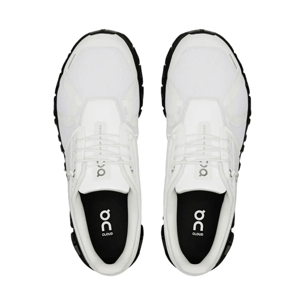 ON Cloud 6 White | Black נעלי ריצה און קלאוד לגבר – תמונה 3