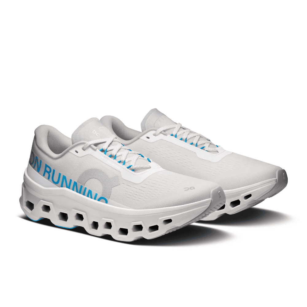 ON Cloudmonster 1 White | Isle נעלי ריצה און קלאודמונסטר לנשים – תמונה 2