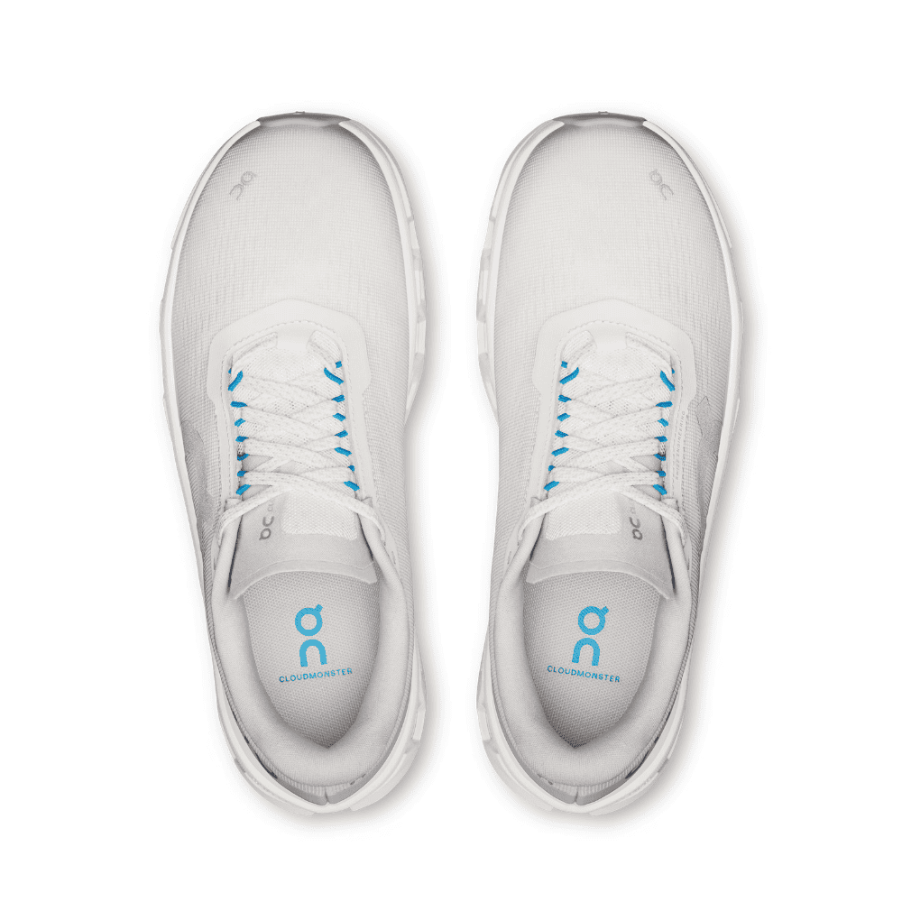 ON Cloudmonster 1 White | Isle נעלי ריצה און קלאודמונסטר לנשים – תמונה 4