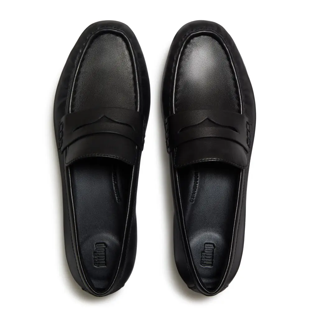 FitFlop | AAN-090 נעלי לופר Delicato Soft לנשים שחור – תמונה 3