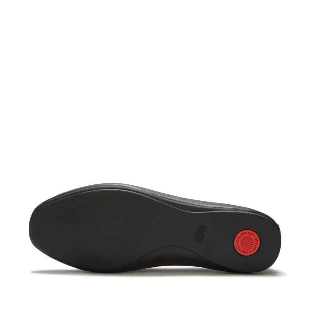 FitFlop | AAN-090 נעלי לופר Delicato Soft לנשים שחור – תמונה 5
