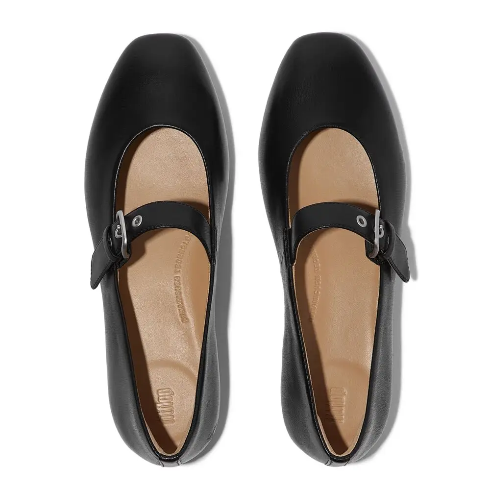 FitFlop | E3D-090 נעלי בלרינה Delicato לנשים שחור – תמונה 3