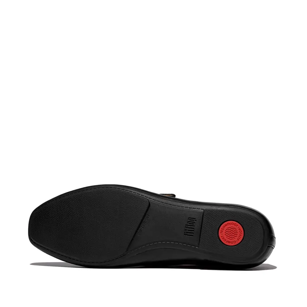 FitFlop | E3D-090 נעלי בלרינה Delicato לנשים שחור – תמונה 5