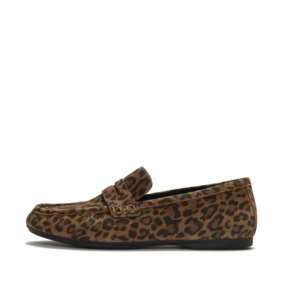 FitFlop | ADS-E76 נעלי לופר Delicato Soft לנשים חום-שחור – תמונה 4