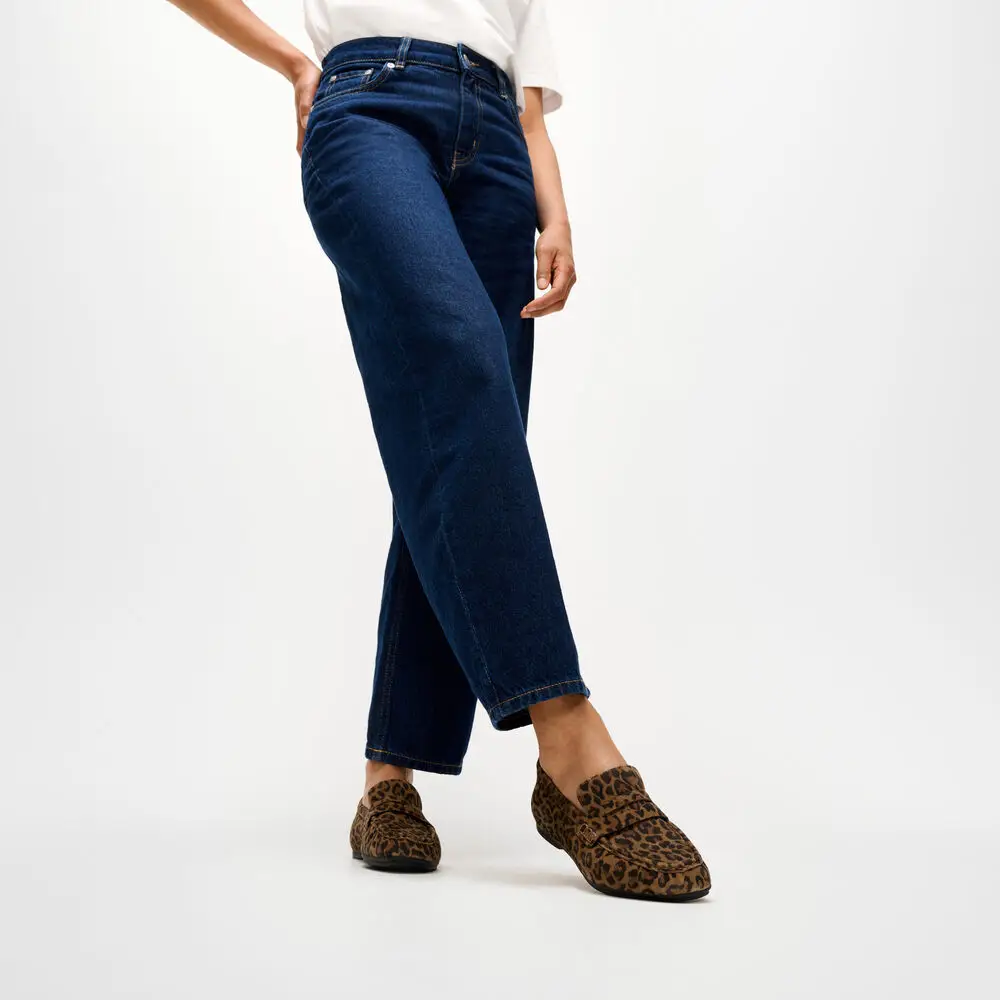 FitFlop | ADS-E76 נעלי לופר Delicato Soft לנשים חום-שחור – תמונה 6