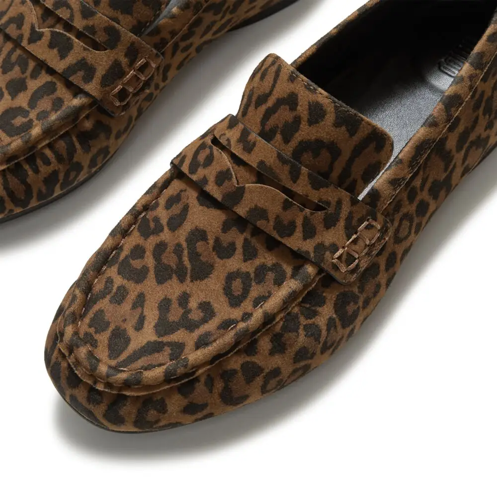 FitFlop | ADS-E76 נעלי לופר Delicato Soft לנשים חום-שחור – תמונה 2