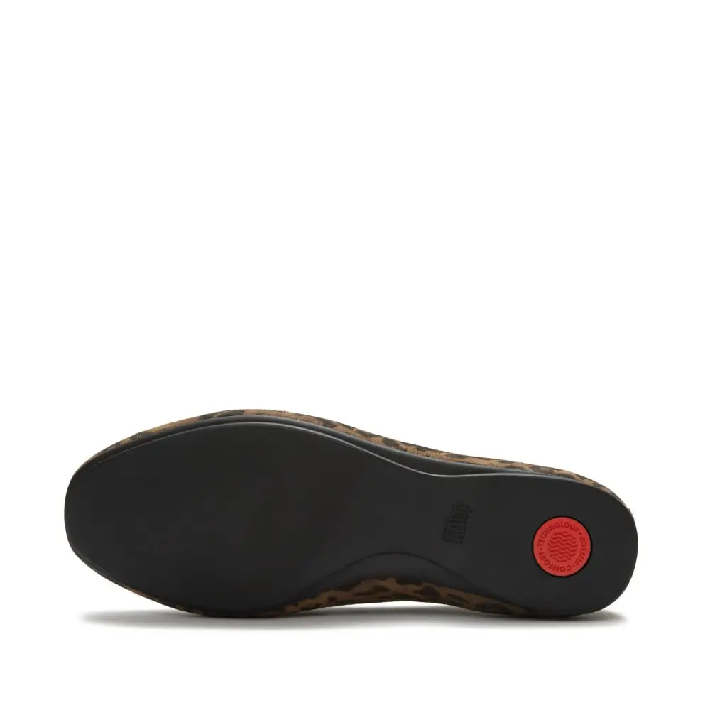 FitFlop | ADS-E76 נעלי לופר Delicato Soft לנשים חום-שחור – תמונה 5