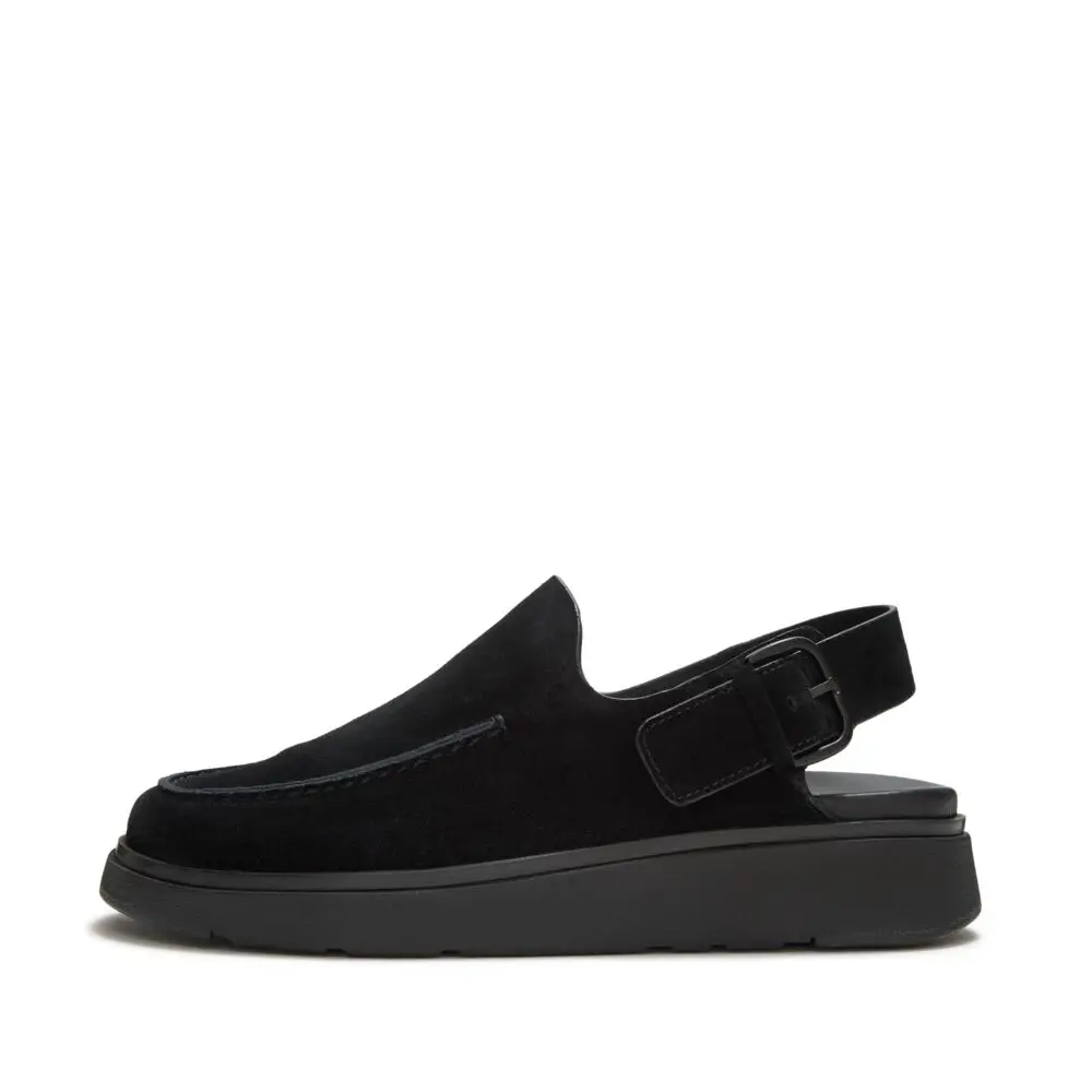 FitFlop | A9H-090 כפכפי מיול GEN-FF עם רצועה אחורית לנשים שחור – תמונה 3