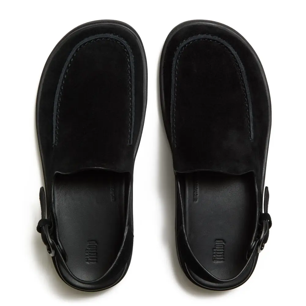 FitFlop | A9H-090 כפכפי מיול GEN-FF עם רצועה אחורית לנשים שחור – תמונה 4