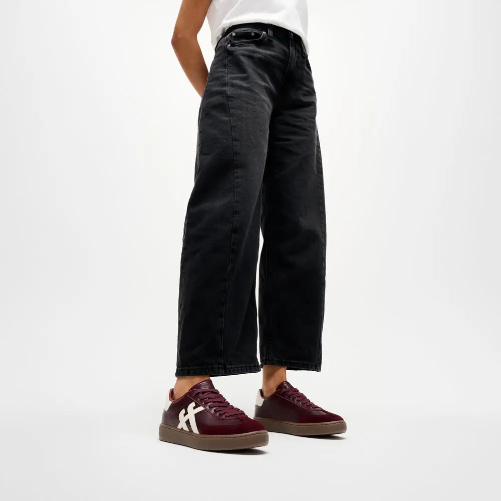 FitFlop | A6G-E41 נעלי סניקרס The Dash FF T-Toe לנשים מרלו לבן – תמונה 6