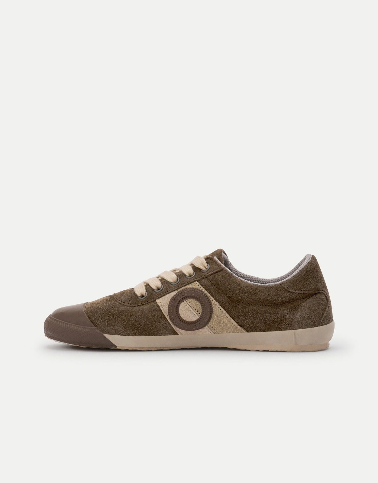 ARO IDO Walnut סניקרס עור וזמש לנשים