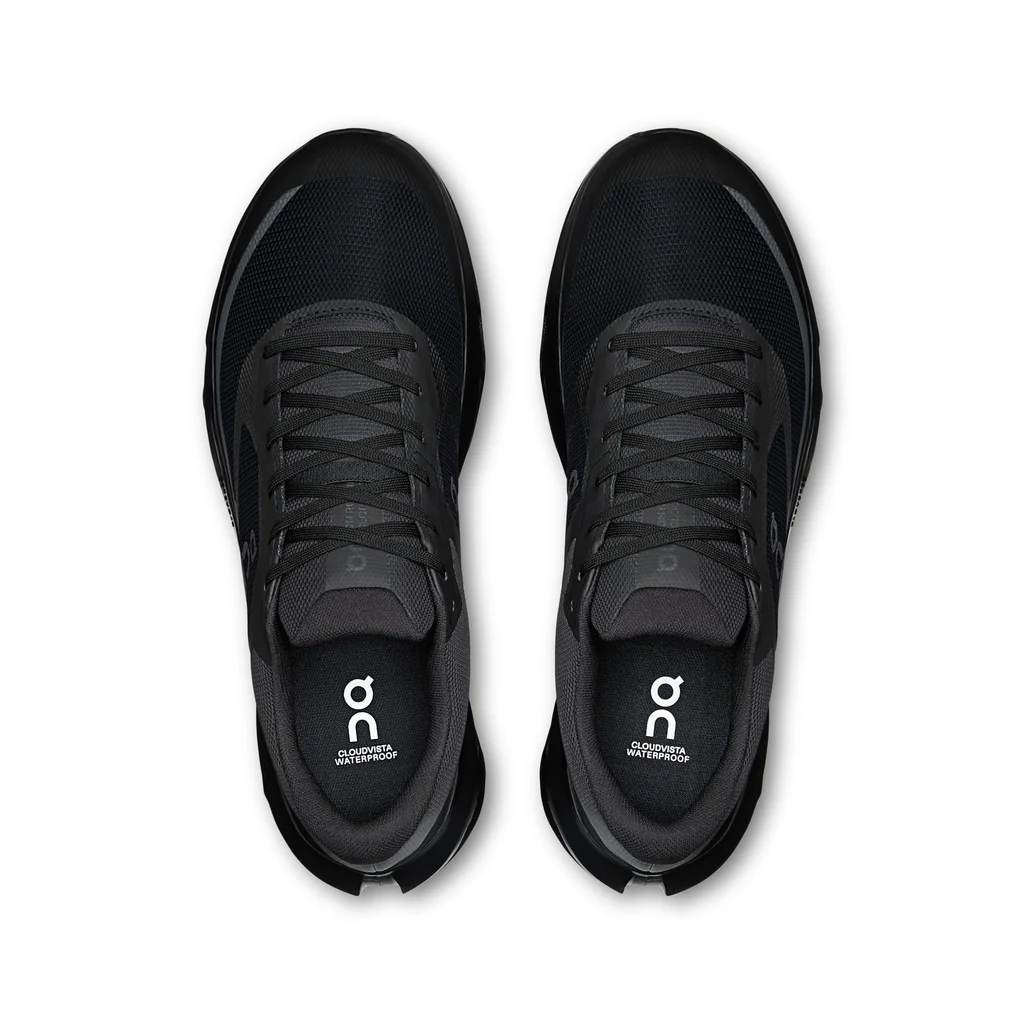 ON Cloudvista 3 Waterproof M Black | Black נעלי ריצת שטח אטומות למים און קלאוד לגבר – תמונה 6